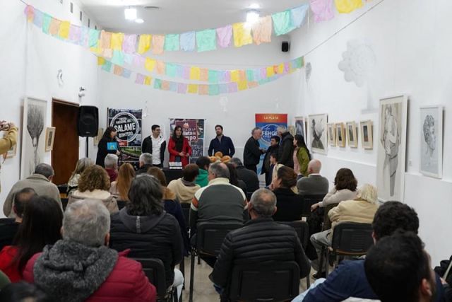 AEHG La Plata participo de la presentación de la Fiesta de la Galleta de Campo