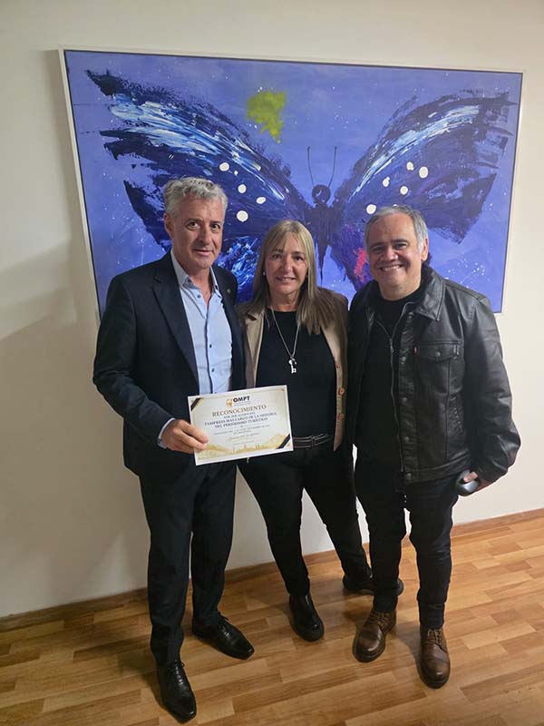 AEHG La Plata recibió un reconocimiento internacional por su contribución al FAM Press más largo de la historia del periodismo turístico 1