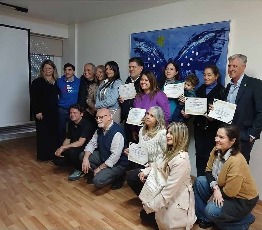 AEHG La Plata recibió un reconocimiento internacional por su contribución al FAM Press más largo de la historia del periodismo turístico 2