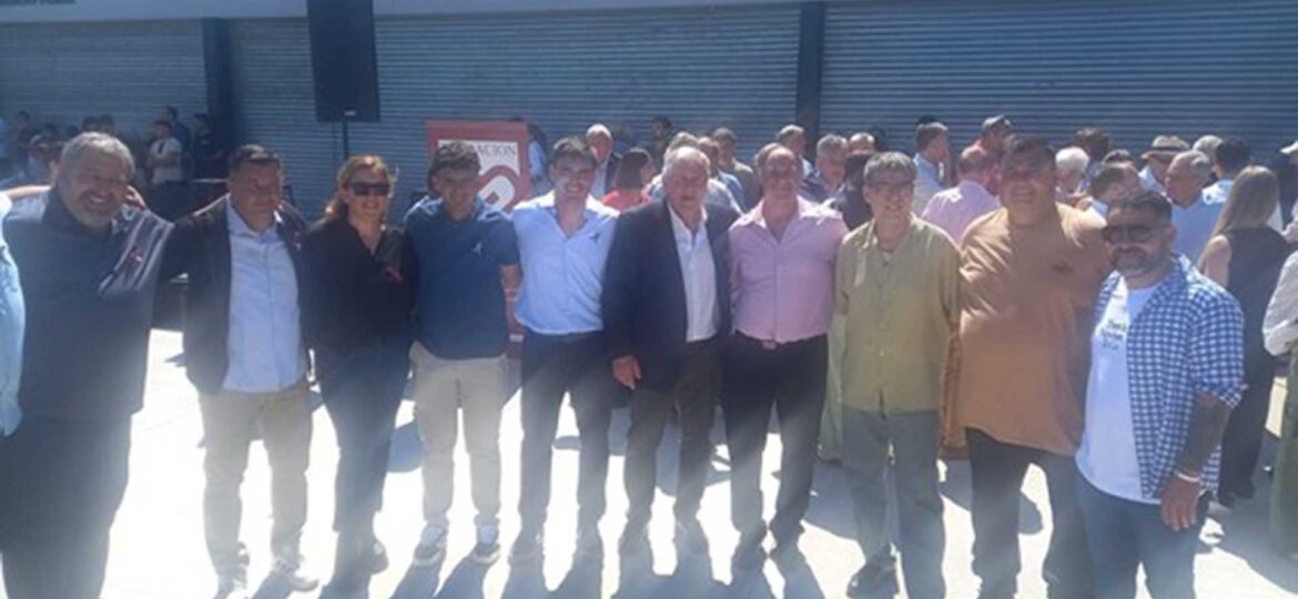 La AEHG La Plata presente en la inauguración de la nueva sede del Club Tricolores